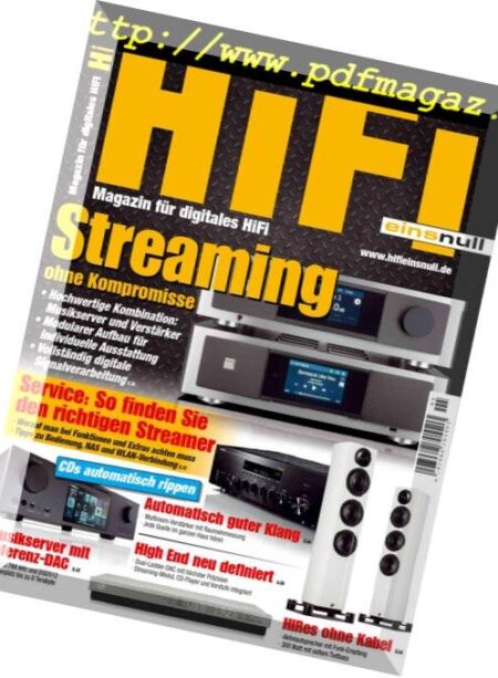Hifi Einsnull – November-Dezember 2018 Cover