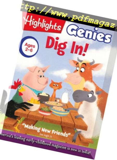 Highlights Genies – October 2018 Cover