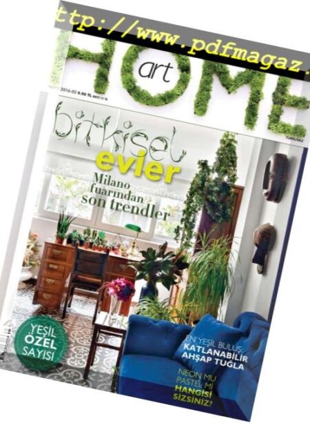 HomeArt – Nisan 2016 Cover