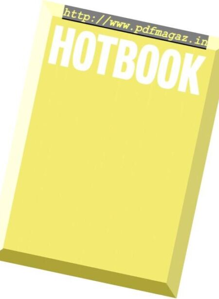 Hotbook – octubre 2018 Cover