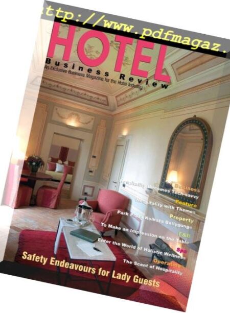 Hotel Business Review – September 2015 Cover