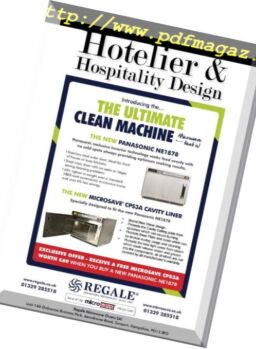 Hotelier & Hospitality Design – September 2018
