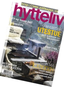 Hytteliv – september 2018