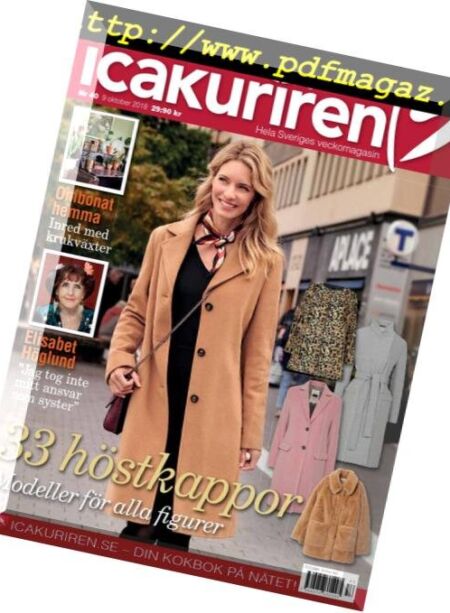 Icakuriren – 02 oktober 2018 Cover