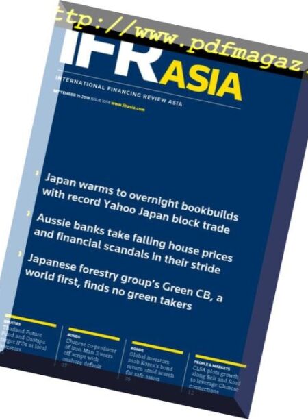 IFR Asia – September 15, 2018 Cover