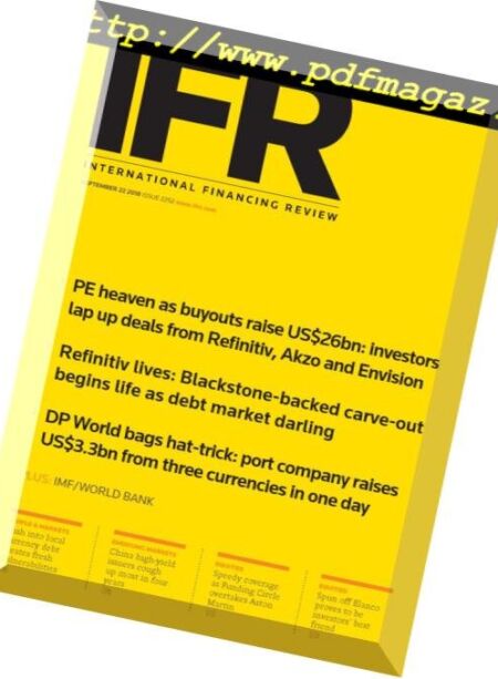 IFR Magazine – September 22, 2018 Cover