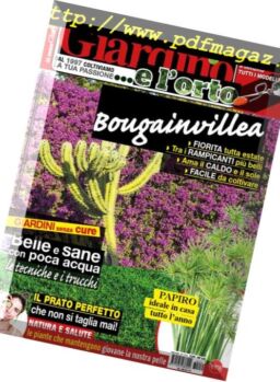 Il Mio Giardino – Agosto 2017