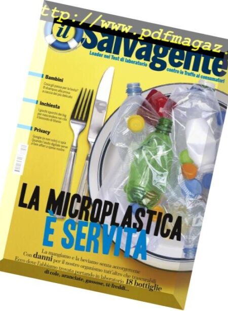 il Salvagente – Ottobre 2018 Cover