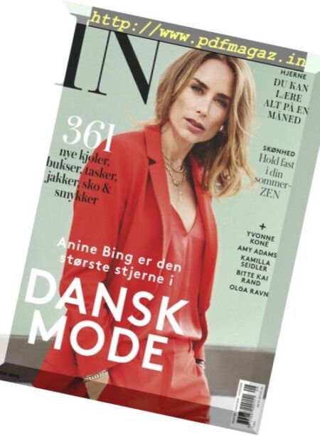 IN Denmark – august 2018 Cover