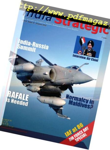 India Strategic – October 2018 Cover