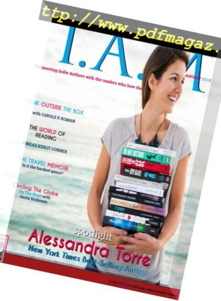 Indie Authors Monthly – January 2018 Cover