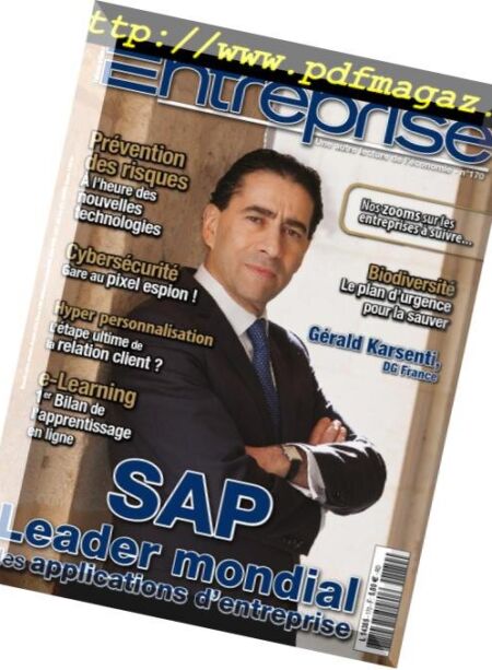 Informations Entreprise – septembre 2018 Cover