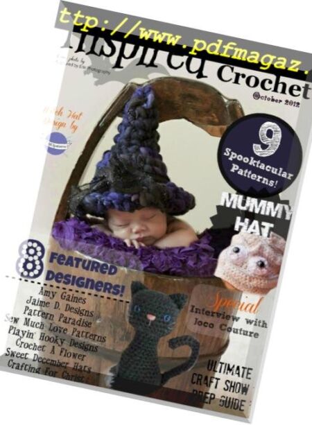 Inspired Crochet – 2012-10 Cover