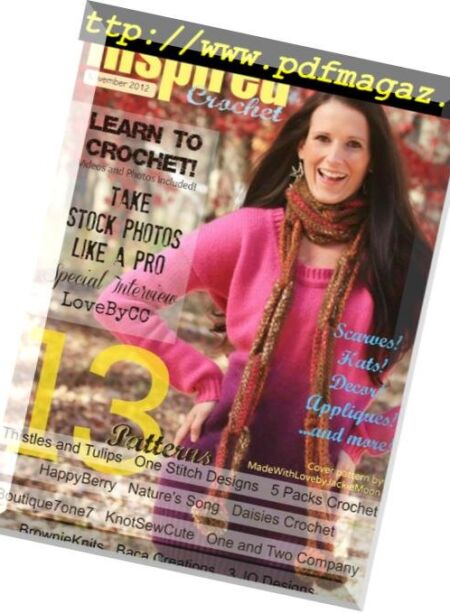 Inspired Crochet – 2012-11 Cover