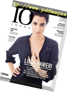 Io Donna del Corriere della Sera – 08 settembre 2018