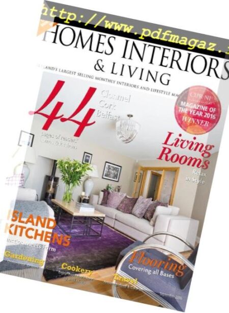 Ireland’s Homes Interiors & Living – August 2016 Cover