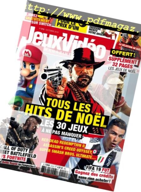 Jeux Video Magazine – Octobre 2018 Cover