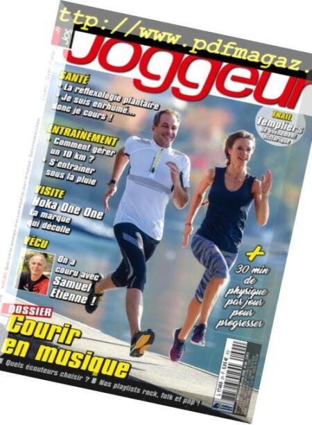 Joggeur – decembre 2017 Cover