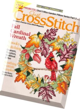 Just CrossStitch – October 2018