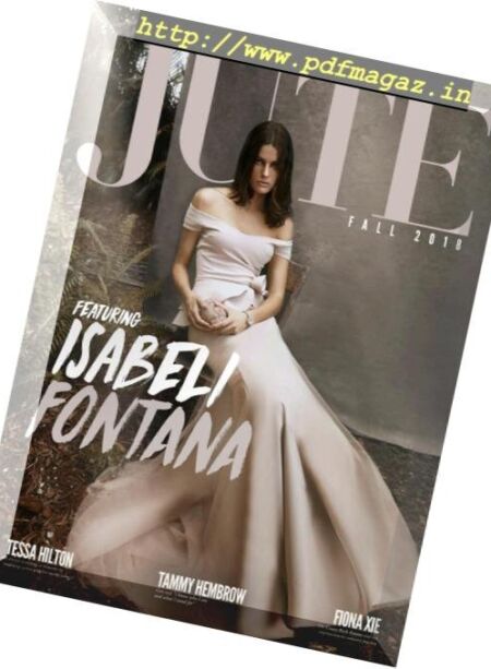 Jute Magazine – Fall 2018 Cover