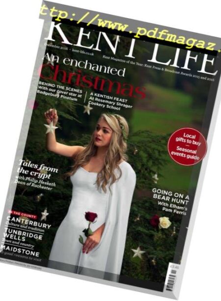 Kent Life – December 2016 Cover