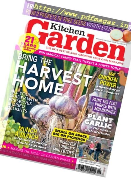 Kitchen Garden – October 2018 Cover