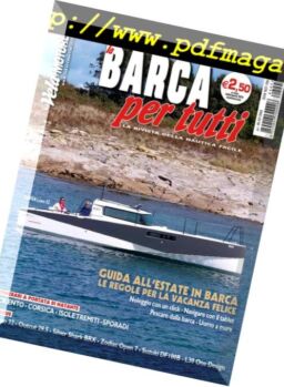 La Barca per Tutti – Agosto 2018