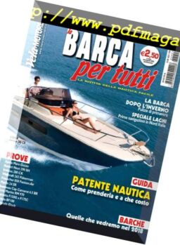 La Barca per Tutti – Gennaio 2018