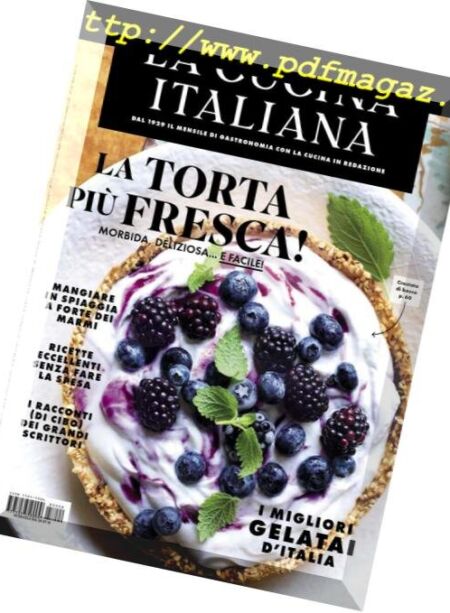 La Cucina Italiana – Agosto 2018 Cover