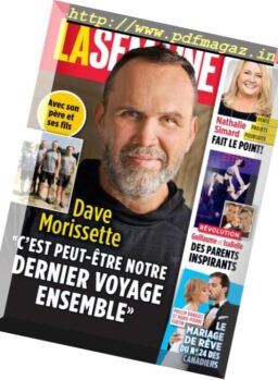 La Semaine – octobre 05, 2018