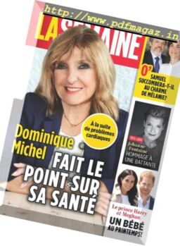 La Semaine – octobre 26, 2018