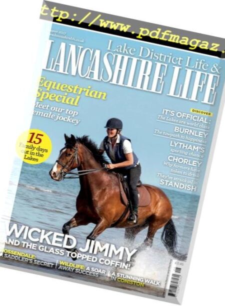 Lancashire Life – August 2017 Cover