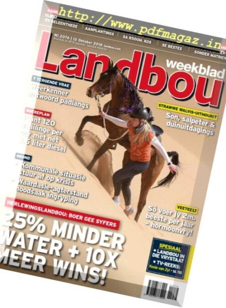 Landbouweekblad – 12 Oktober 2018 Cover