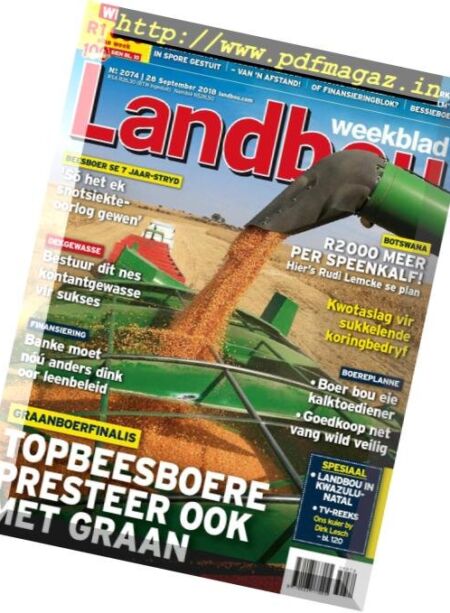 Landbouweekblad – 28 September 2018 Cover