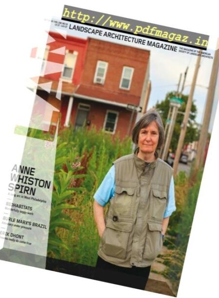 Landscape Architecture Magazine USA – October 2018 Cover