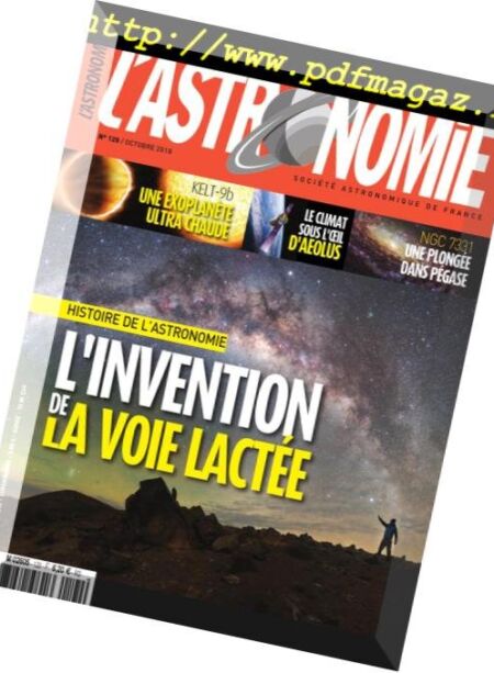 L’Astronomie – octobre 2018 Cover