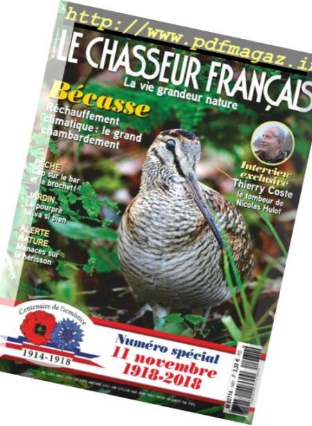 Le Chasseur Francais – novembre 2018 Cover