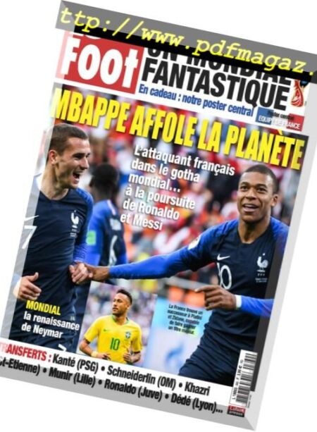 Le Foot – 07 juillet 2018 Cover