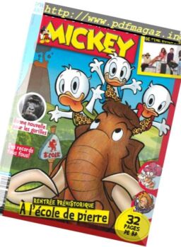 Le Journal de Mickey – 12 septembre 2018