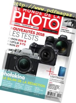 Le monde de la photo – novembre 2018
