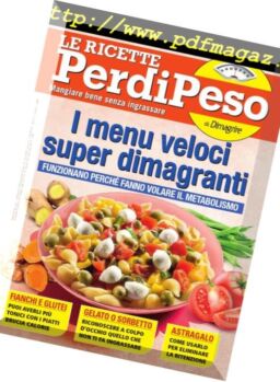 Le Ricette PerdiPeso – Giugno 2018