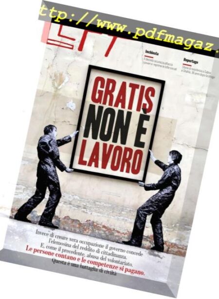 Left – 5 Ottobre 2018 Cover