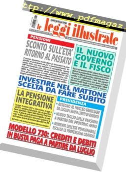 Leggi Illustrate – Luglio-Agosto 2018