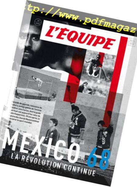 L’Equipe Magazine – 6 Octobre 2018 Cover