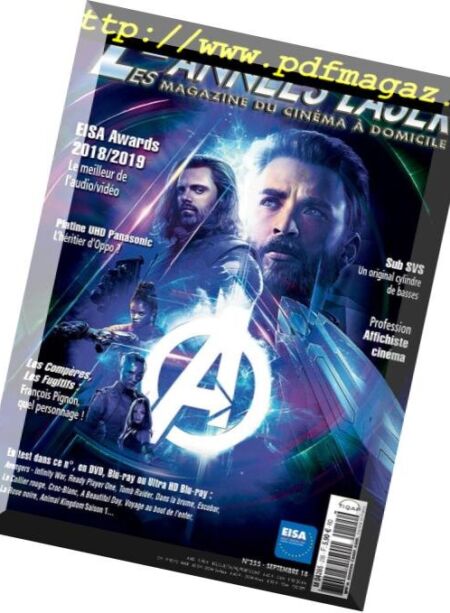Les Annees Laser – aout 2018 Cover