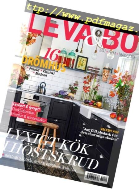 Leva & bo – 12 oktober 2018 Cover