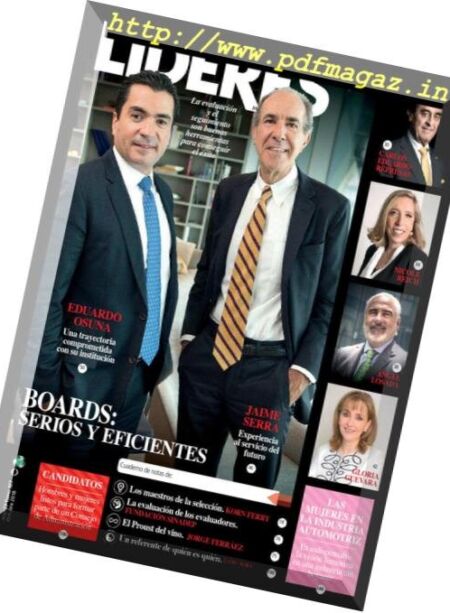 Lideres Mexicanos – octubre 2018 Cover