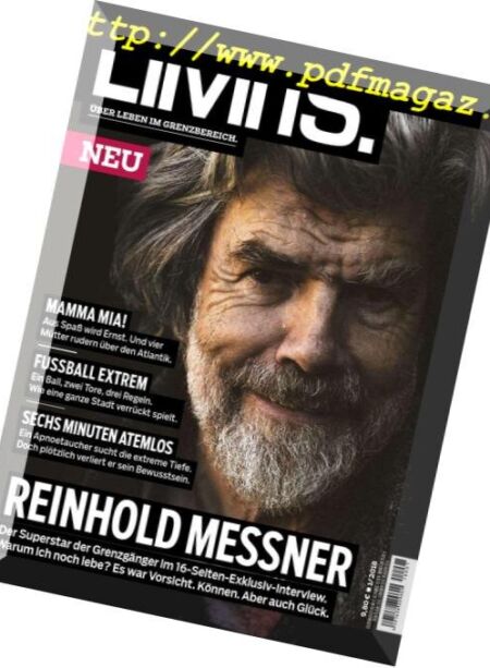 Limits – Nr.1, 2018 Cover