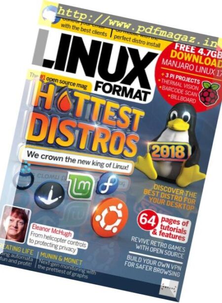 Linux Format UK – October 2018 Cover
