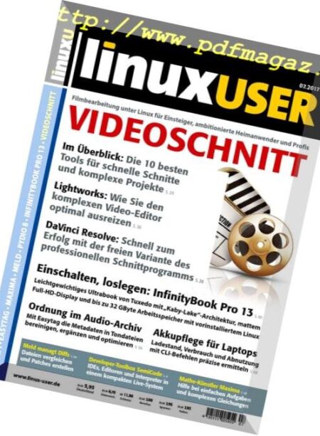 LinuxUser – Juli 2017 Cover